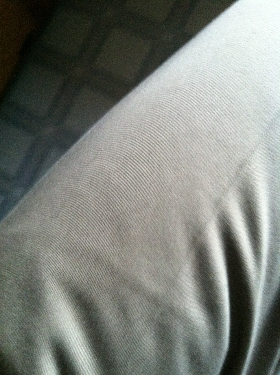 A photo captured by a person who is blind. A computer-generated caption for this photo is: A close up of a car on a couch.